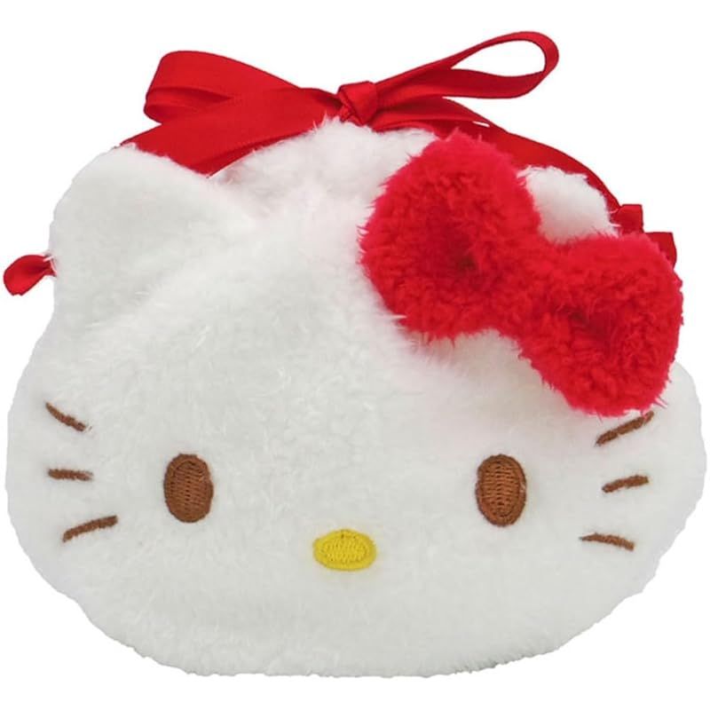【楽ギフ_包装】 新品】 ナカジマコーポレーション まんまる巾着 ハローキティ ぬいぐるみ