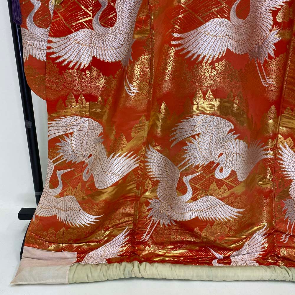 時代 打掛③アンティーク着物 明治~大正 正絹 結婚式 婚礼 ブライダル 時代 打掛③アンティーク着物 明治~大正 正絹 結婚式 婚礼