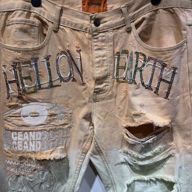 EV BRAVADO DENIM PANTS SIZE-36 エブブラバド デニム パンツ 心斎橋店 