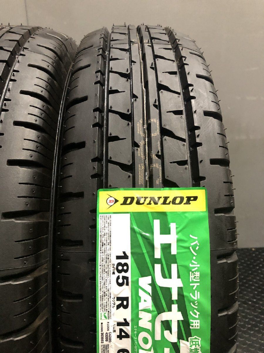 新品】DUNLOP ENASAVE VAN01 185R14 6PR LT 14インチ 夏タイヤ 21年製