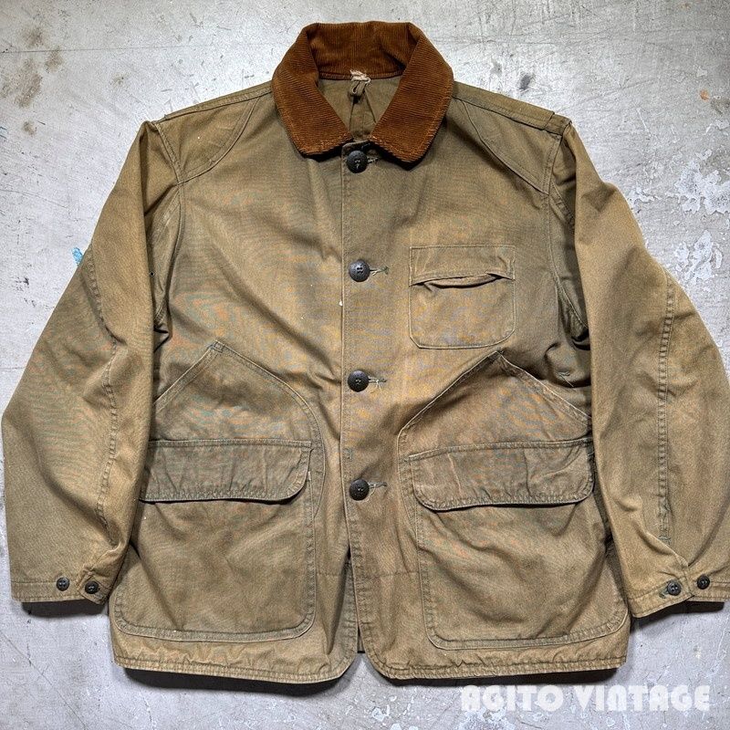 USA製　sears JC Higgins ハンティング ジャケット　50s 50's J.C.HIGGINS ハンティングジャケット オリーブ Sears ストア