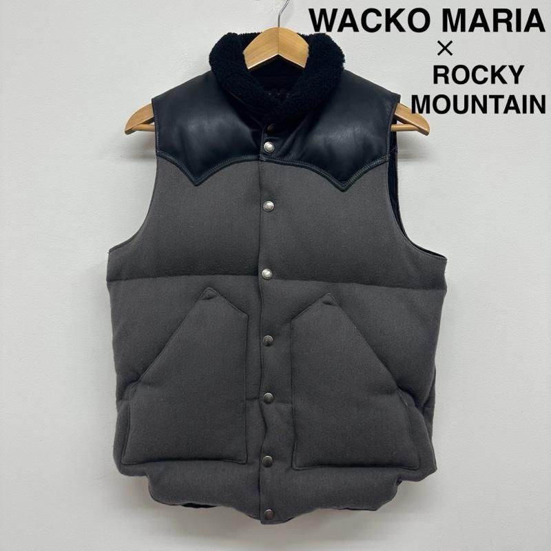 ワコマリアロッキーマウンテンダウンベスト WACKOMARIA×ロッキーマウンテン ダウンベスト（WACKOMARIA