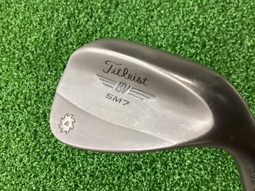 タイトリスト VOKEY SPIN MILLED SM7 ジェットブラック 52°|12°F ウェッジ WG Dynamic G フレックスS メンズ 男性用 右利き 右用 Cランク ゴルフクラブ