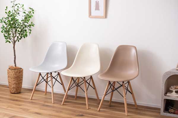 ２脚セット 天然木 ビーチ とＡＢＳ樹脂のジュレチェア W46×D55×H81×SH45cm No.794 ブラウン WWW_OLIVIERBERNSTEIN_COM