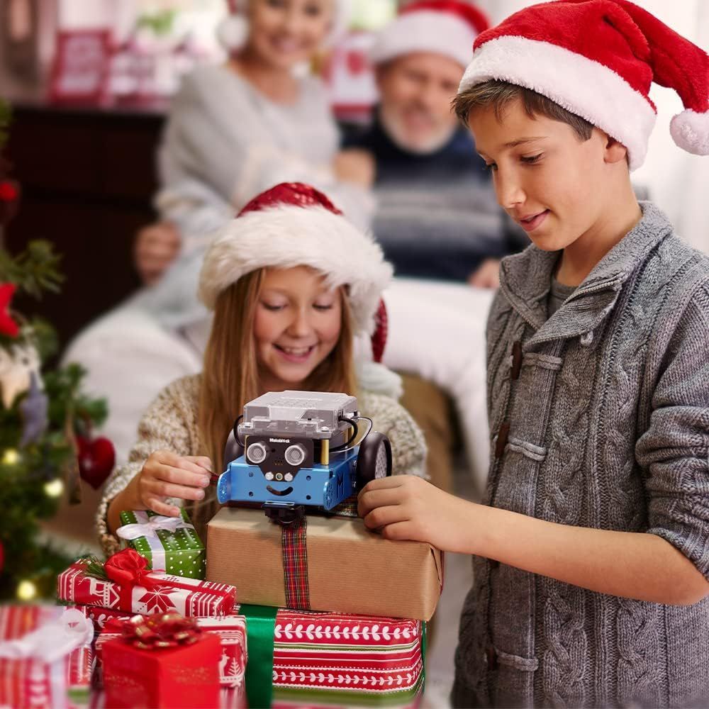 新着商品 Makeblock mBot Kit STEM Education Arduino Scratch 2.0 Programmable Robot Kit for Kids to Learn Coding - English Version