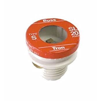 Bussmann SL-30PK4 30 Amp Time Delay Loaded Link Rejection Base Plug Fuse 125V UL Listed 4-Pack by Bussmann