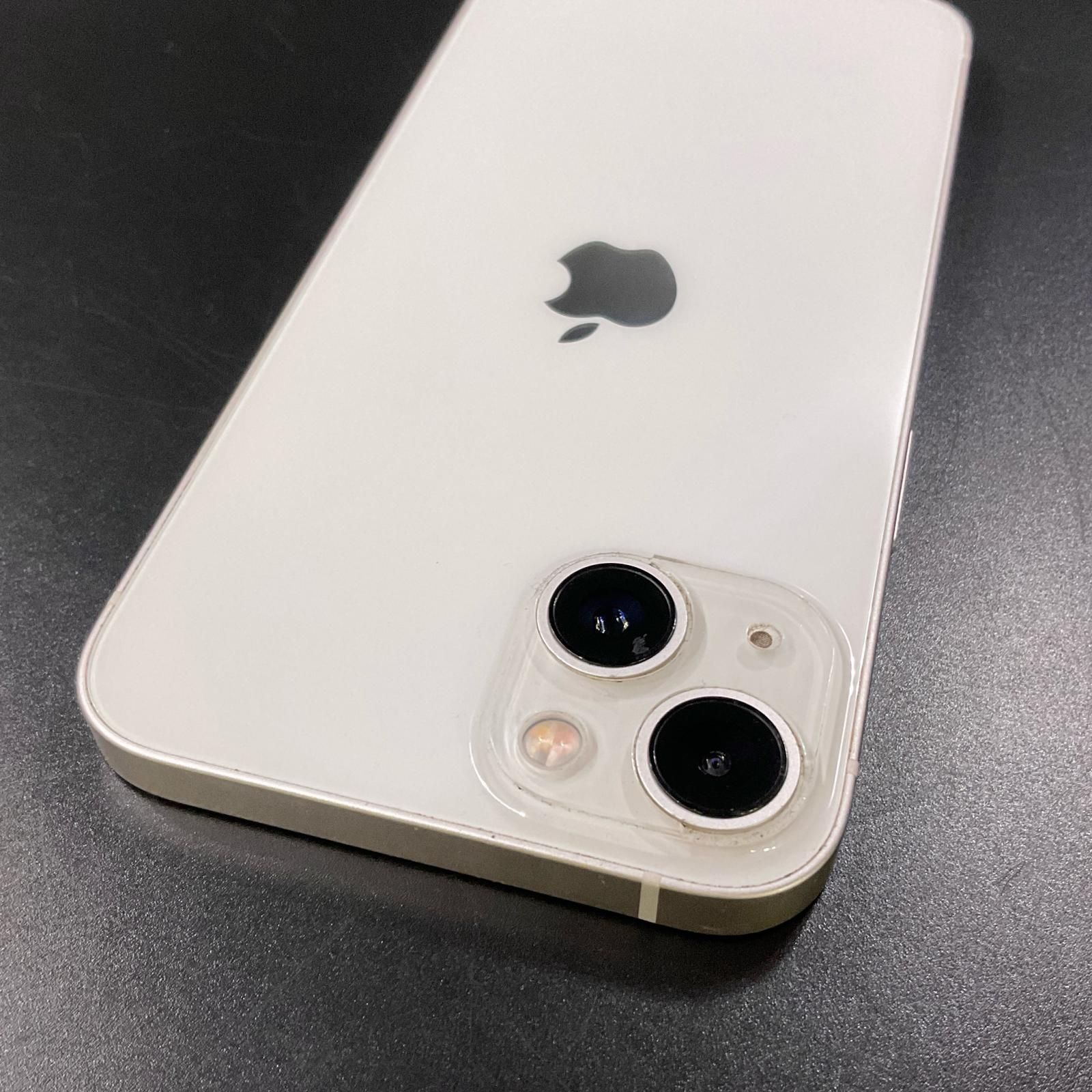 iPhone 13 128GB スターライト SIMフリー 白ロム 動作確認済 80