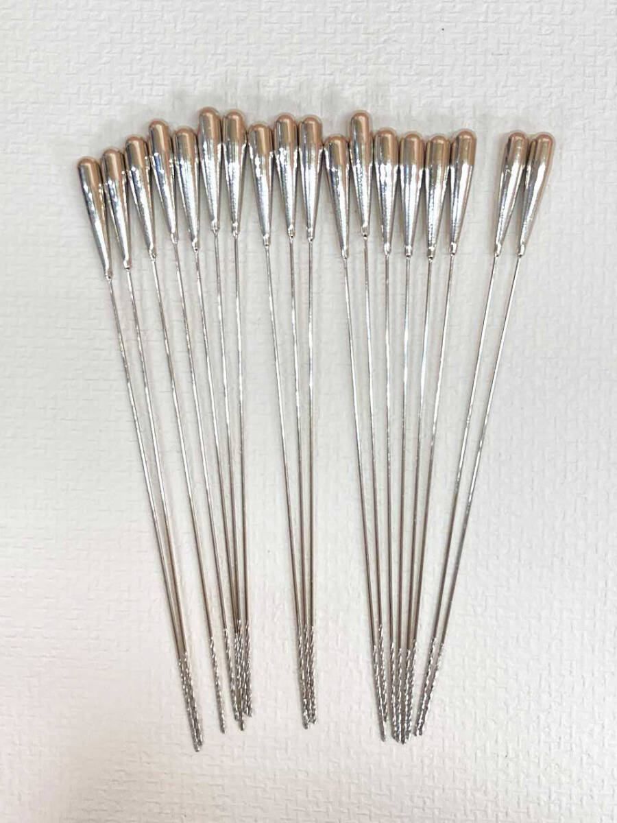● JAPAN MEDICO EMK18-0002 捲綿子 ルーツェン式 鼻用 18本セット 14.5cm 医療 研究用 I