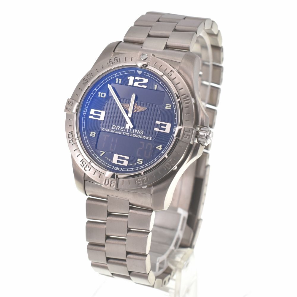 BREITLINGブライトリング エアロスペース文字盤ブルー E79362 BREITLINGブライトリング エアロスペース文字盤ブルー E79362