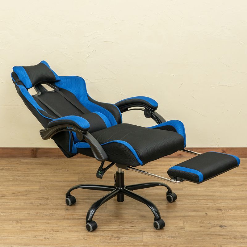 フルフラットメッシュレーシングチェアBK/BL/GR/RD - メルカリ