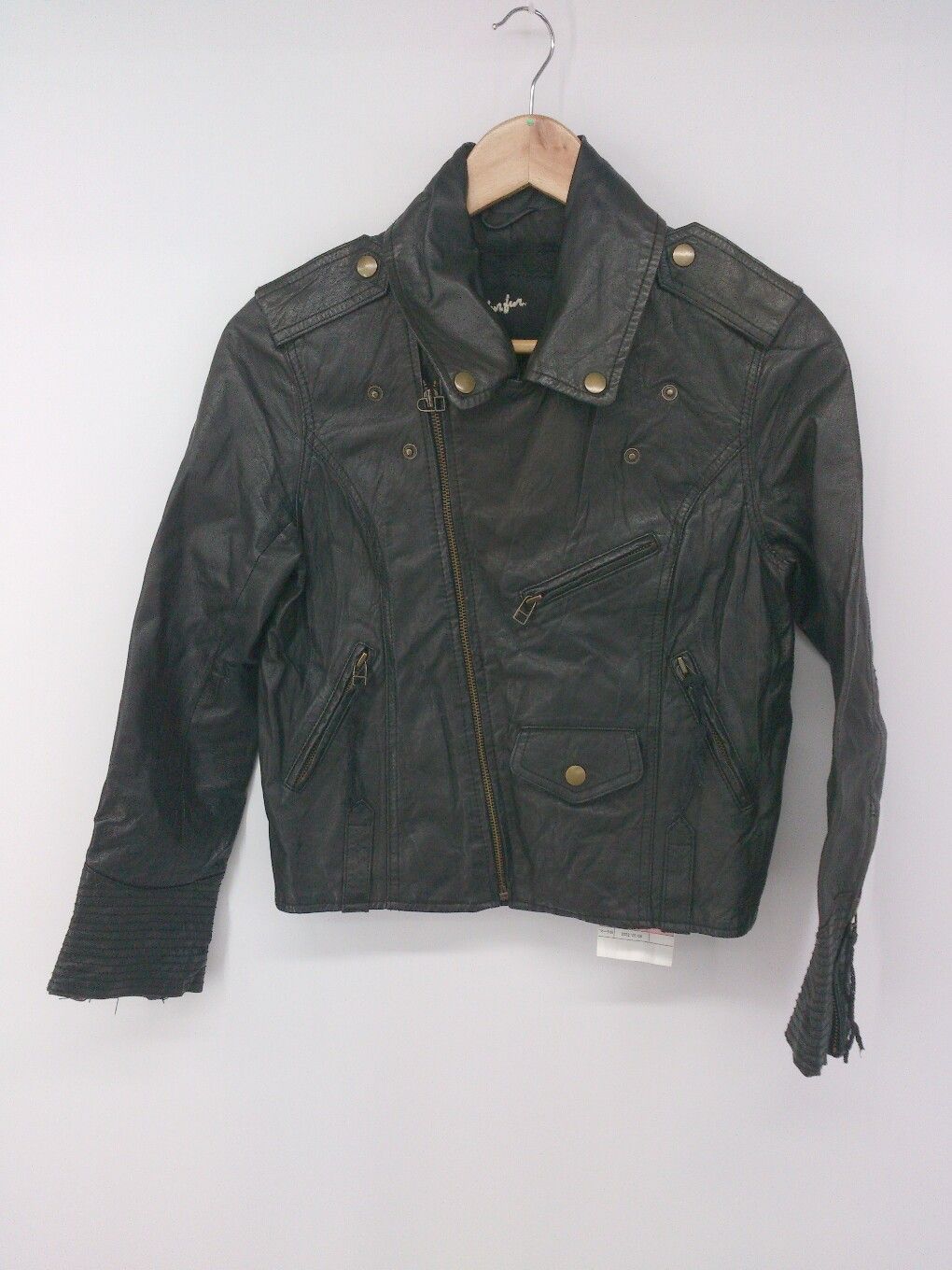 FURFUR ファーファー レザー ライダース ジャケット 黒 ブラック