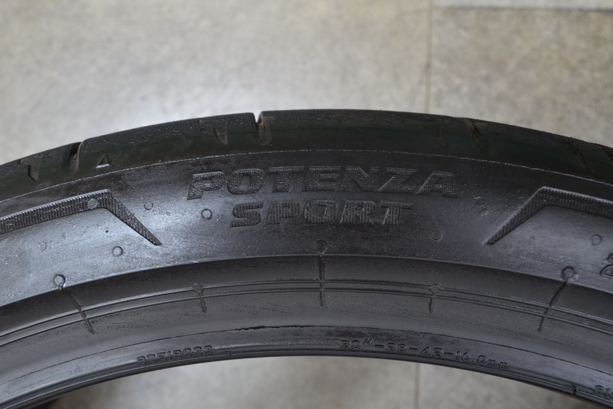 【2025年新作】 品 ブリヂストン ポテンザスポーツ 245|35R20 2本セット クラウン スカイライン フーガ フェアレディZ オデッセイ 245|35ZR20 今がチャンス！