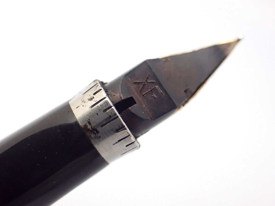 パーカー 75 万年筆 14Kペン先 XF字 シルバーメッキ - メルカリ