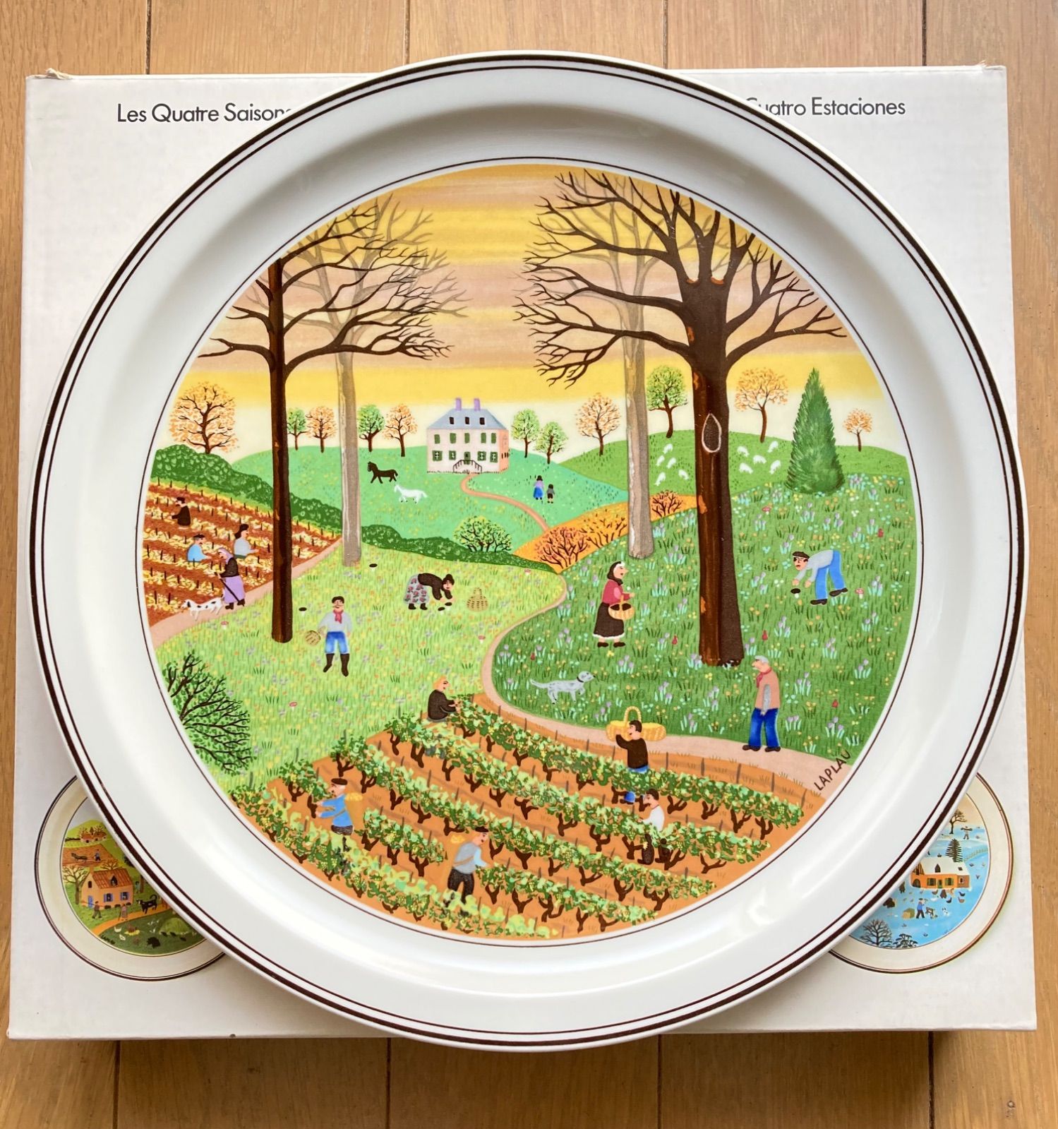 【10％OFF】 Villeroy&Boch ビレロイ&ボッホ 四季プレート 4枚セット - メルカリ 食器