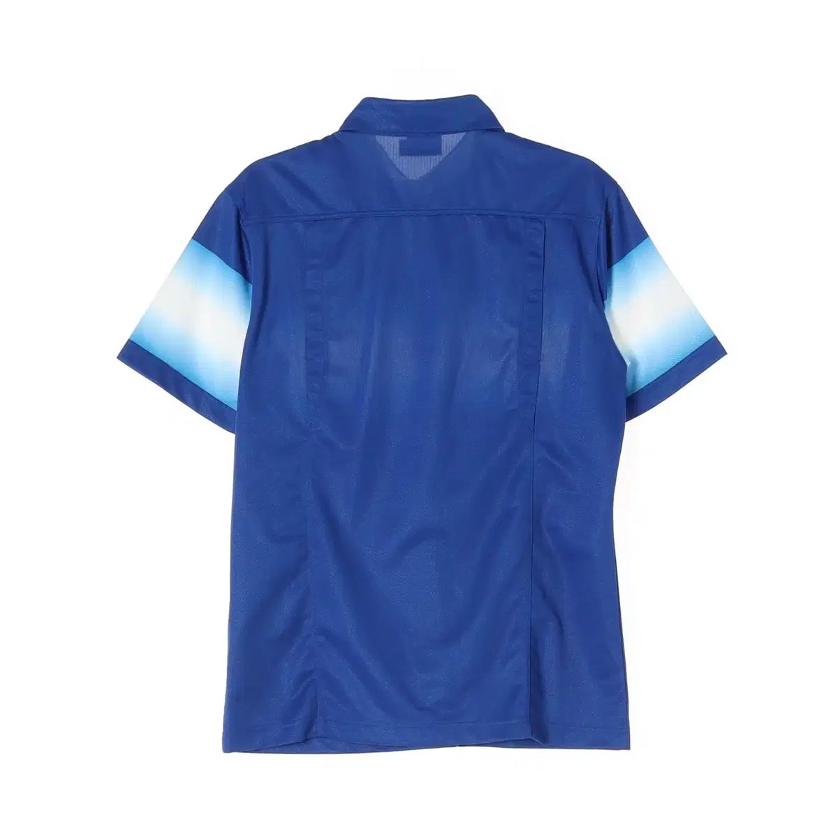 L adidas(アディダス) ゴルフ 青 グラデーション 半袖 PK ポロ カラー Tシャツ dショッピング |アディダス Adidas グラデーションスリーブ半袖