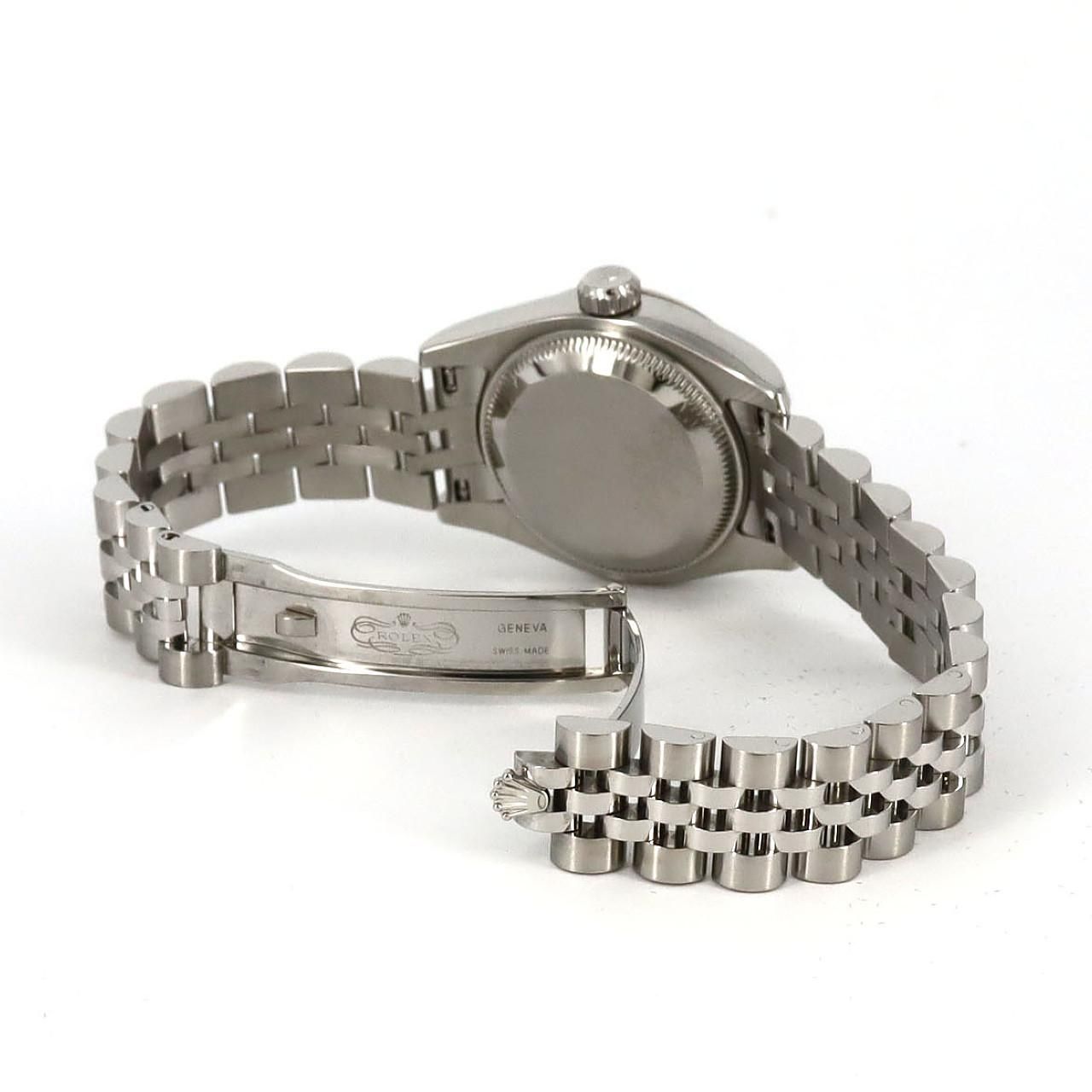 ロレックス デイトジャスト 179174NGR SSxWG 自動巻 Z番　ルビー 179174NGR ロレックス(ROLEX) デイトジャスト 10Pルビー