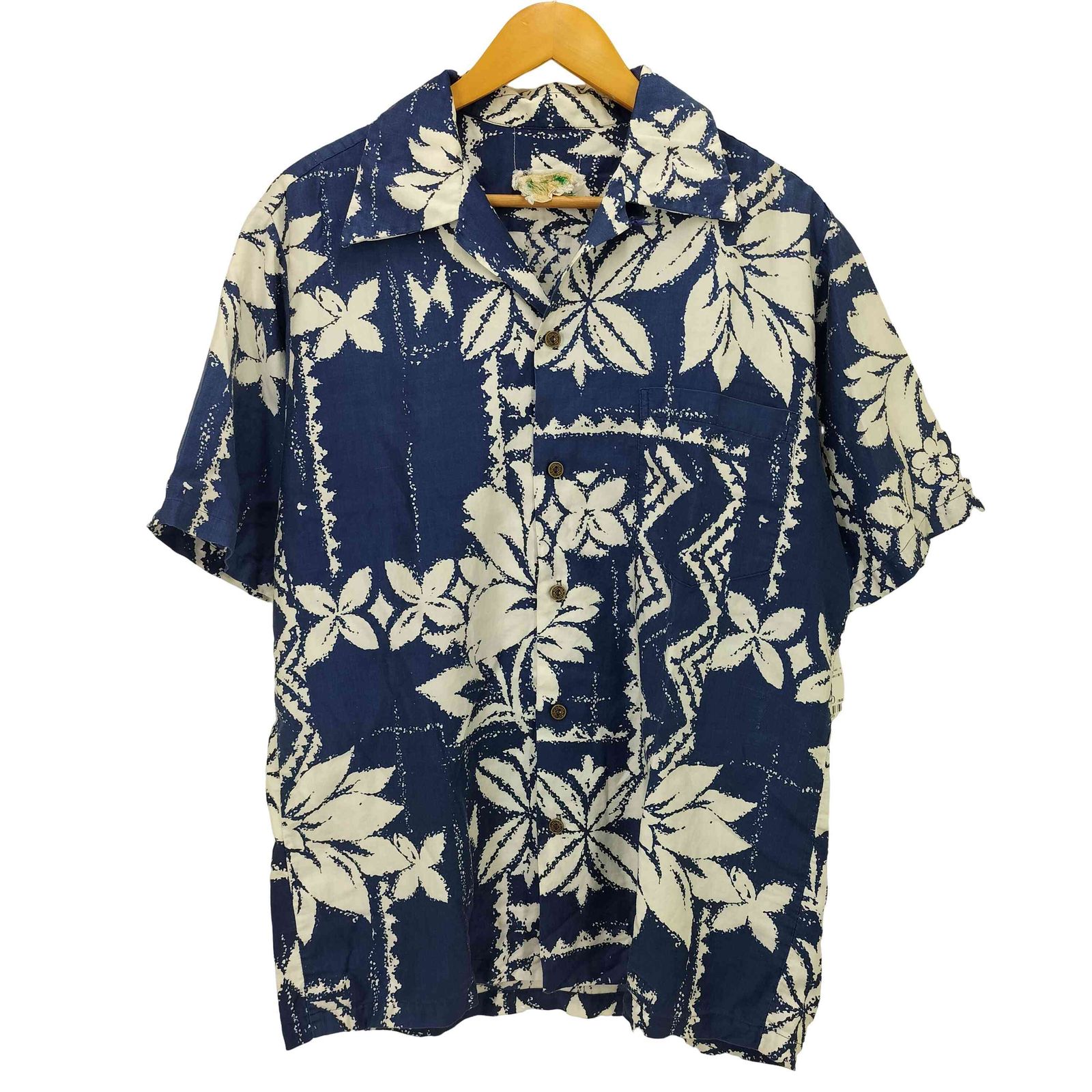 ユーズドフルギ USED古着 {{Diamond Head SPORTWEAR}} 開襟 S/S アロハシャツ メンズ