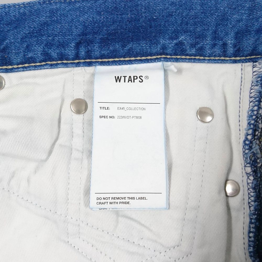 WTAPS ダブルタップス 22AW BLUES STRAIGHT TROUSERS デニムパンツ