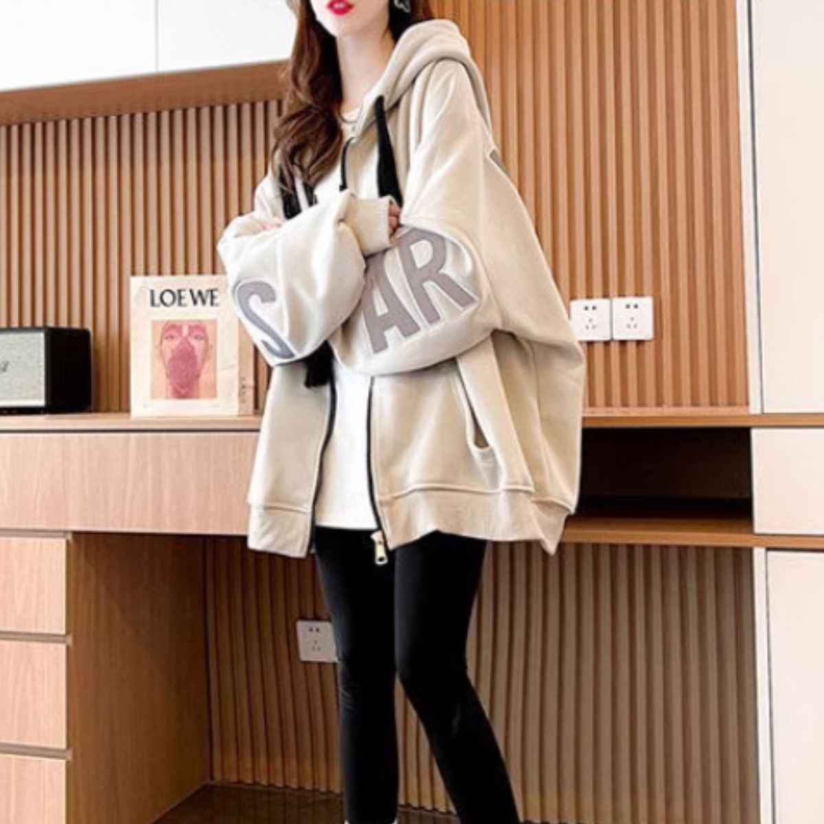 パーカー レディース 長袖 フード付き 羽織り ジップアップ 無地 アウター 春服 ジャケット原宿系 前開き おしゃれ 体型カバー シンプル 可愛い ジップパーカー パーカー レディース トップス 前開き ジップ