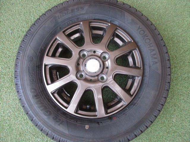 み B-WIN 145 80R12 スタッドレスタイヤ４本SET N-VAN ハイゼット エブリィバン FFCRYSTALESIA_COM