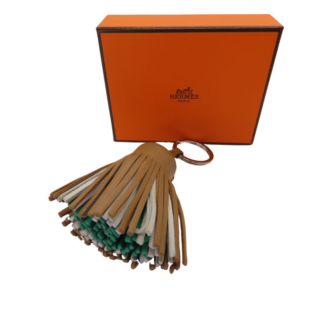 中古】HERMES 【エルメス】カルメン トリコロール チャーム
