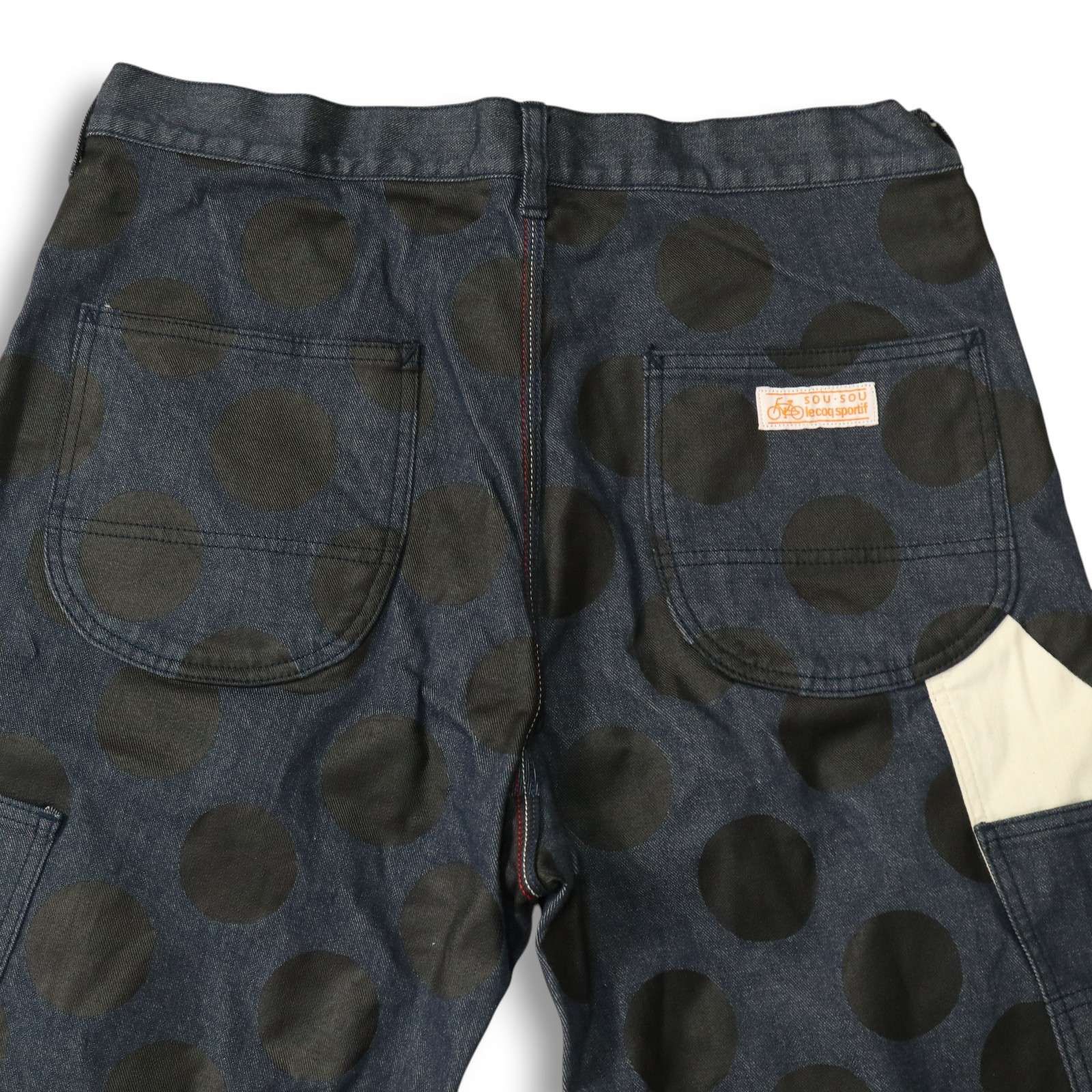 SOU・SOU le coq sportif ドット柄 サイクルジャケット S 風光る、春のサイクリング｜SOU・SOU le coq sportif Spring