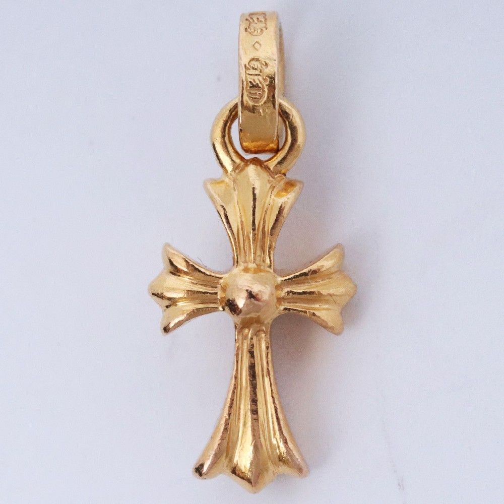 22k ベビーファット クロス　ネックレストップ 22k ベビーファット クロス ネックレストップ CHROME HEARTS 22K Baby