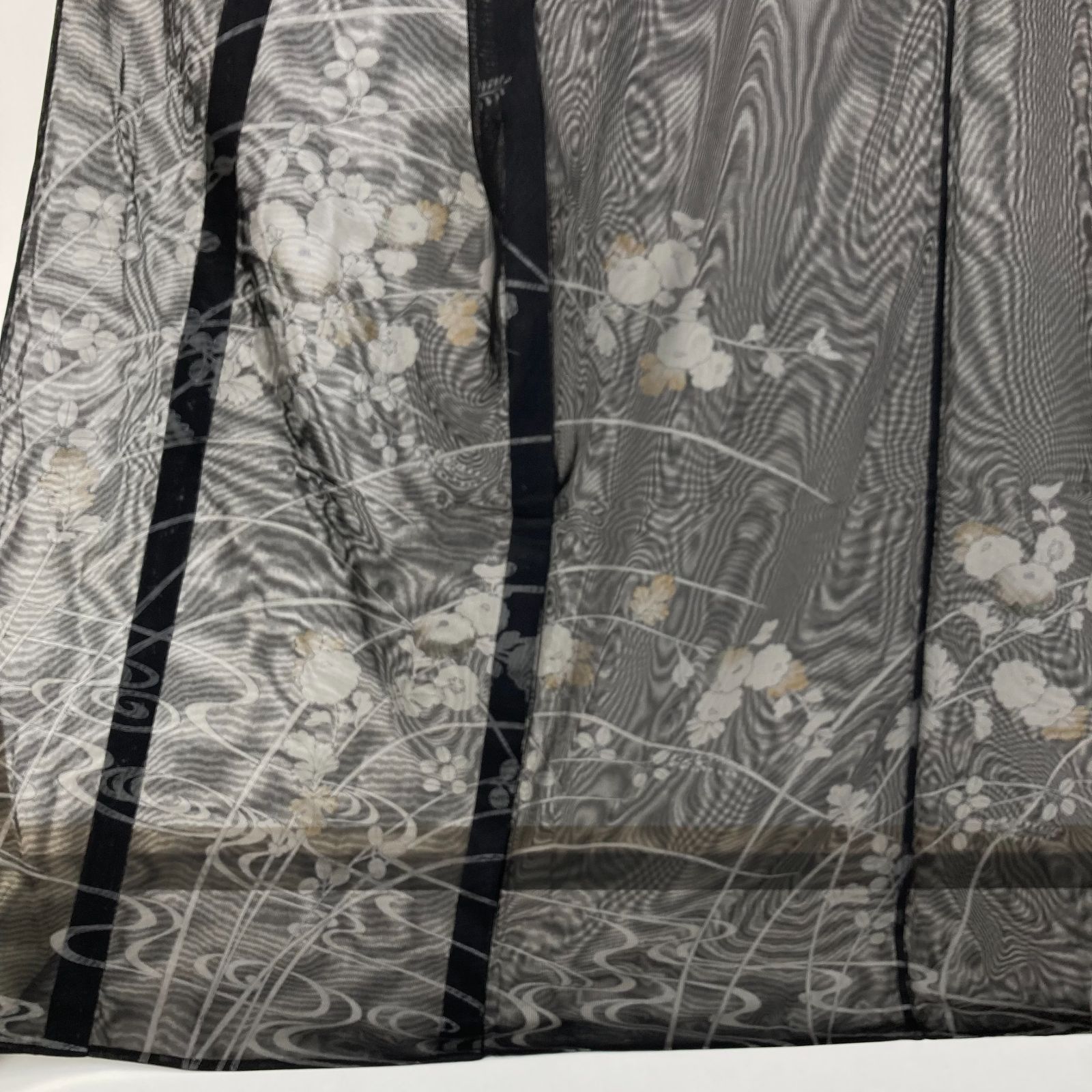 紗袷訪問着