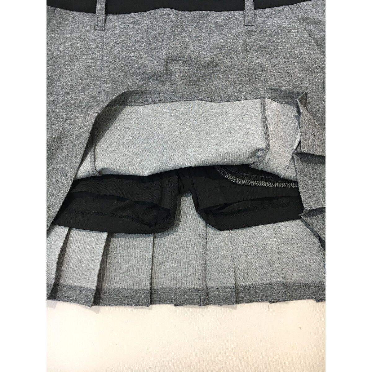 coco 中古 デサントゴルフ DESCENTE GOLF レディース スカート M グレー インナーパンツ プリーツ 中古 レディース デサントゴルフ DESCENTE GOLF スカート M