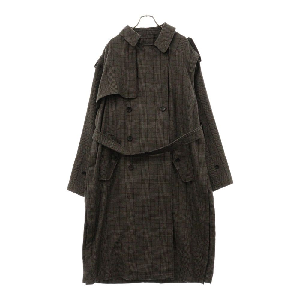 Stein (シュタイン) DEFORMATION TRENCH COAT ウール トレンチコート グレー ST.175-2