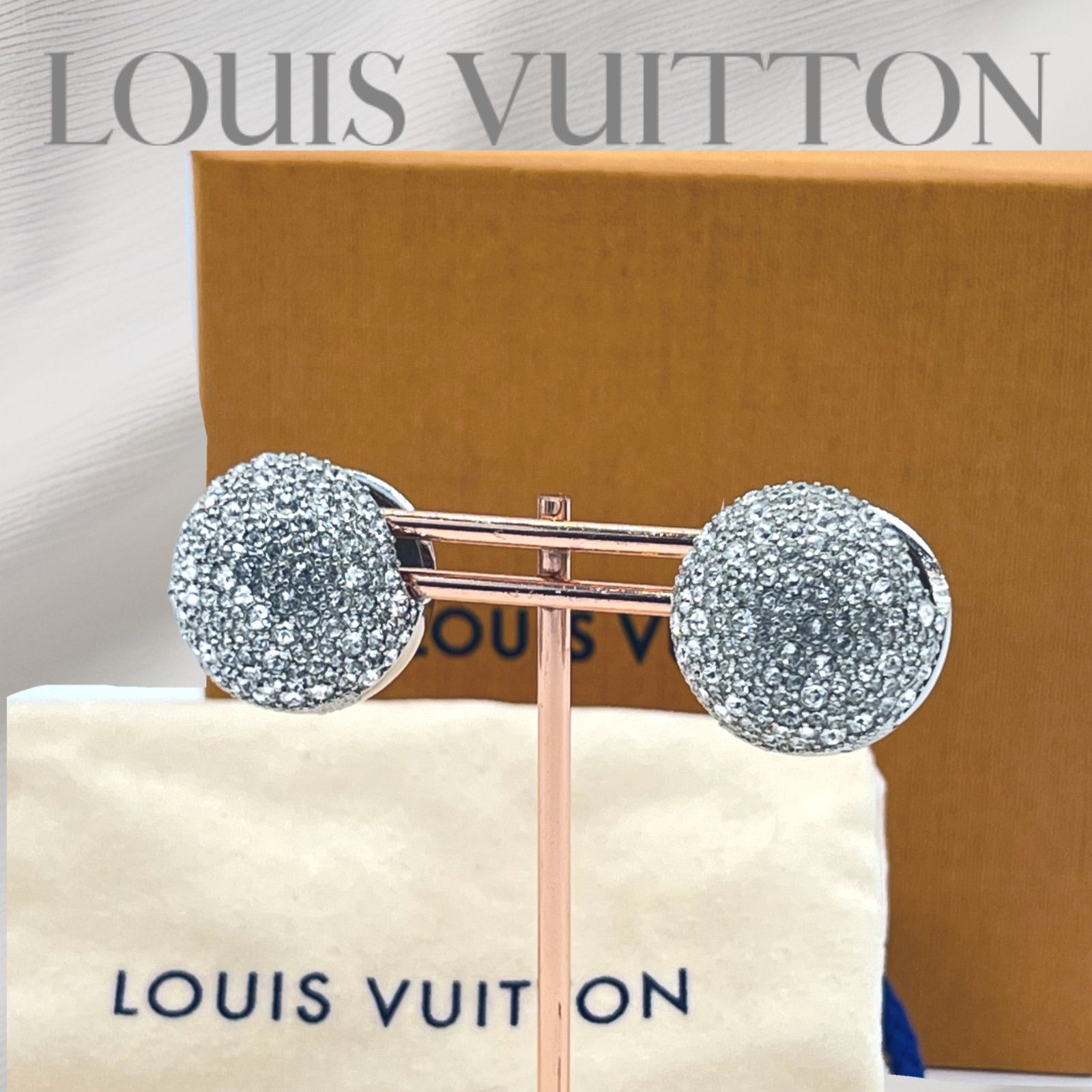 LOUIS VUITTON ブックル・ドレイユ・プラネット ピアス アクセサリー  