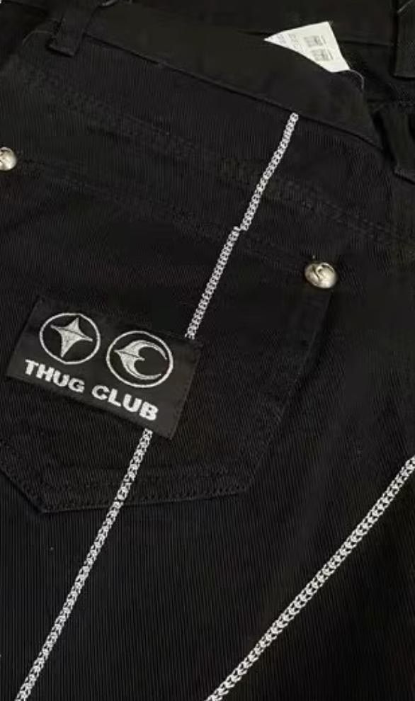 thugclub Chain Stitch デニムパンツ　サグクラブ