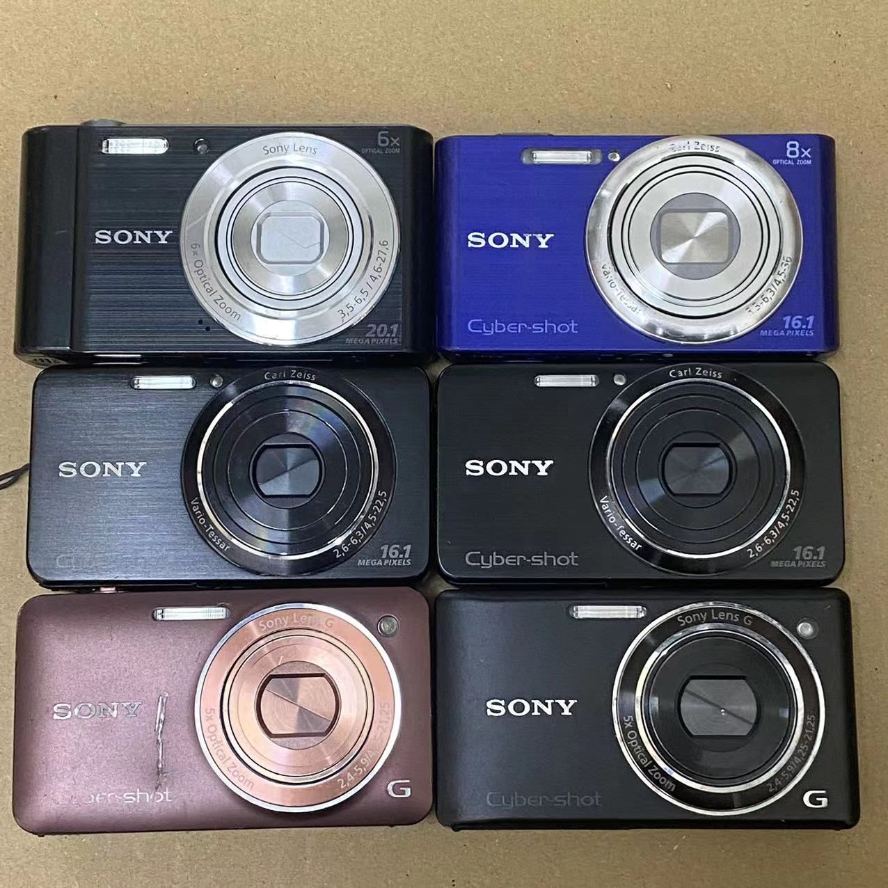 【ジャク品】デジタルカメラ　まとめ売りSony 　合計6点