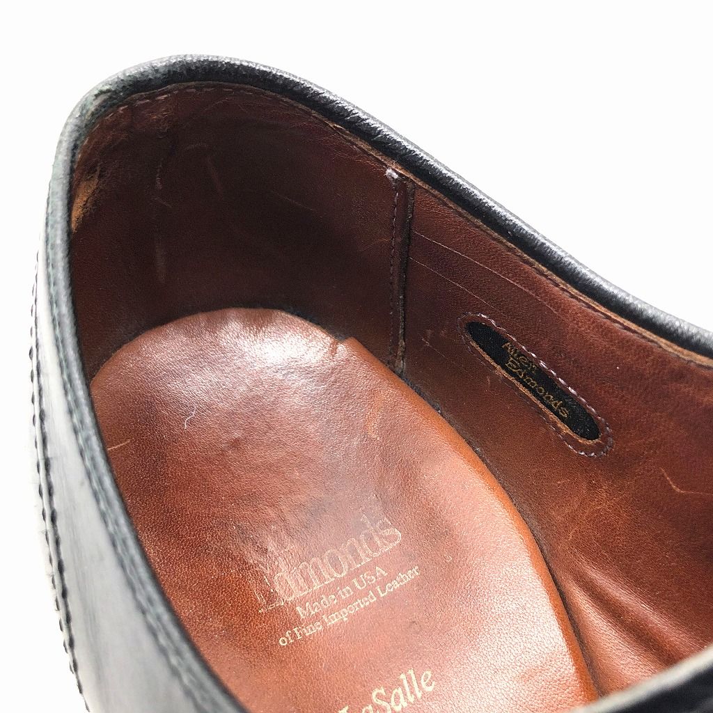 USA製 Allen Edmonds アレンエドモンズ LaSalle Uチップ レザー
