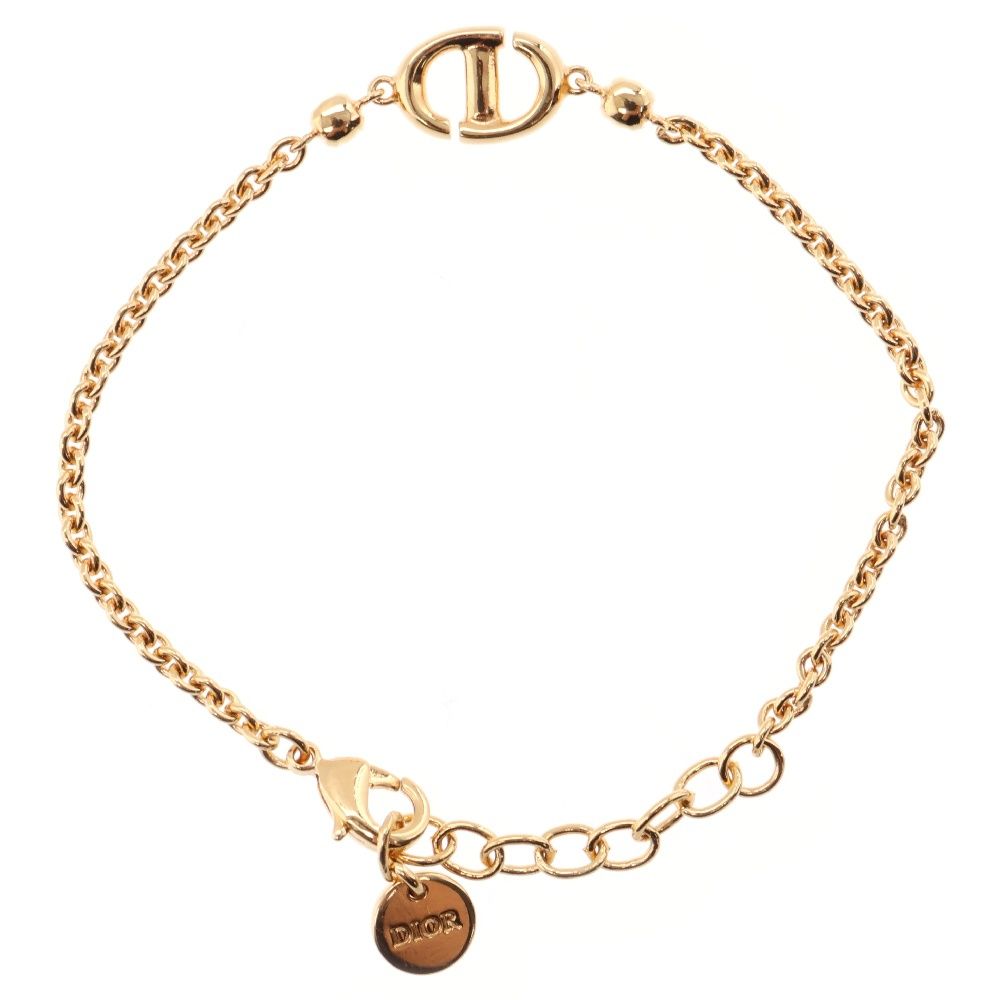 Christian Dior (クリスチャンディオール) CDロゴストーンブレスレット