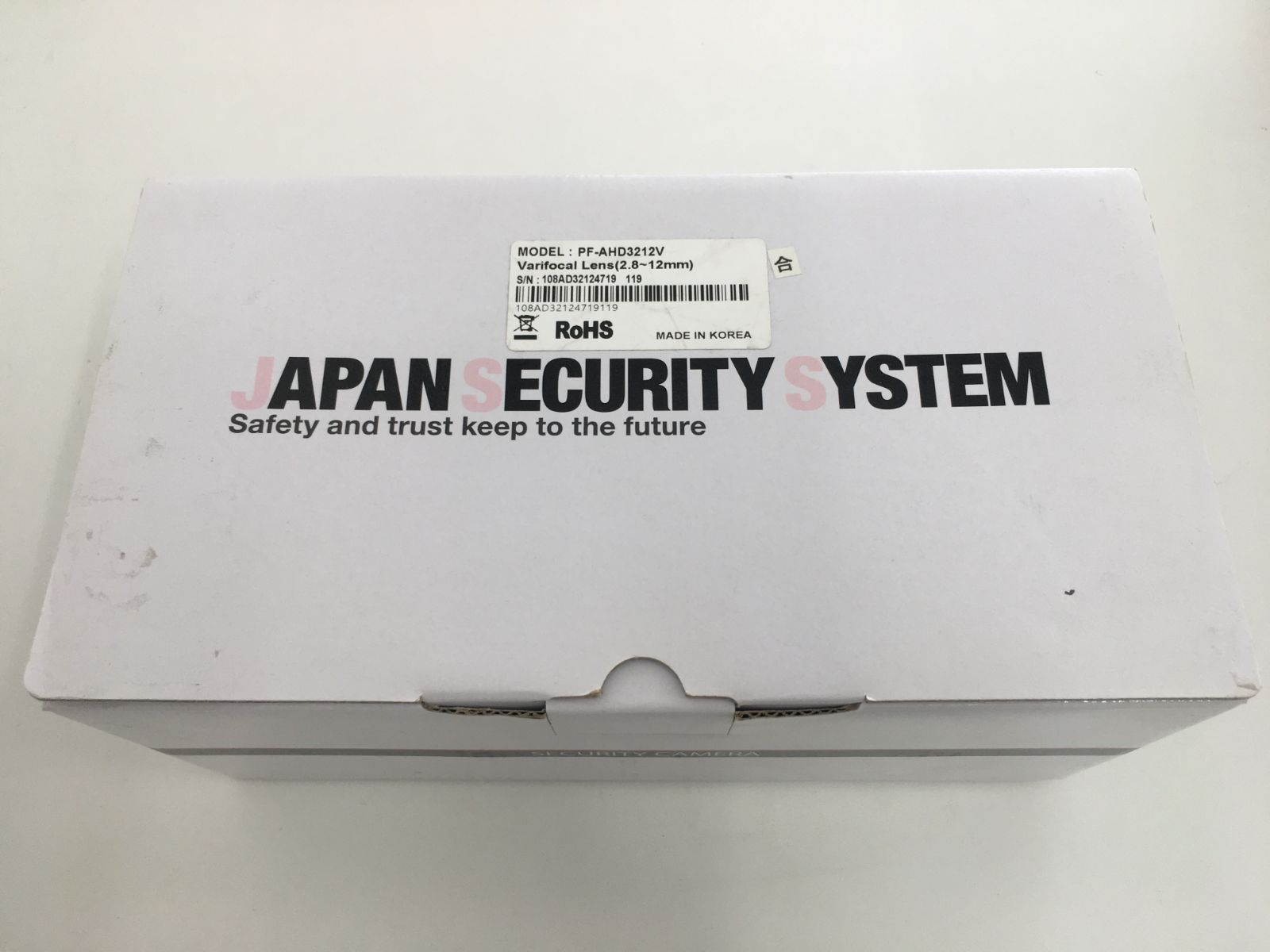 日本防犯システム PF-AHD3212V セキュリティカメラ - メルカリ