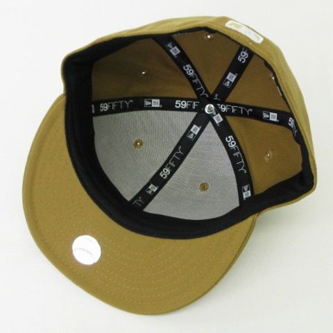 New Era 59FIFTY MLB ヤンキース　ベージュキャップ 7 1/4 59FIFTY MLB Jacquard ニューヨーク・ヤンキース ベージュ
