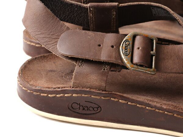 希少廃盤 Chaco ウェイファーラー フルグレインレザーストラップサンダル美品 希少廃盤 Chaco ウェイファーラー フルグレインレザーストラップ