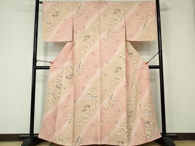 平和屋着物□上質な長襦袢 無双仕立て 舞花地紋 健勝苑扱い 逸品