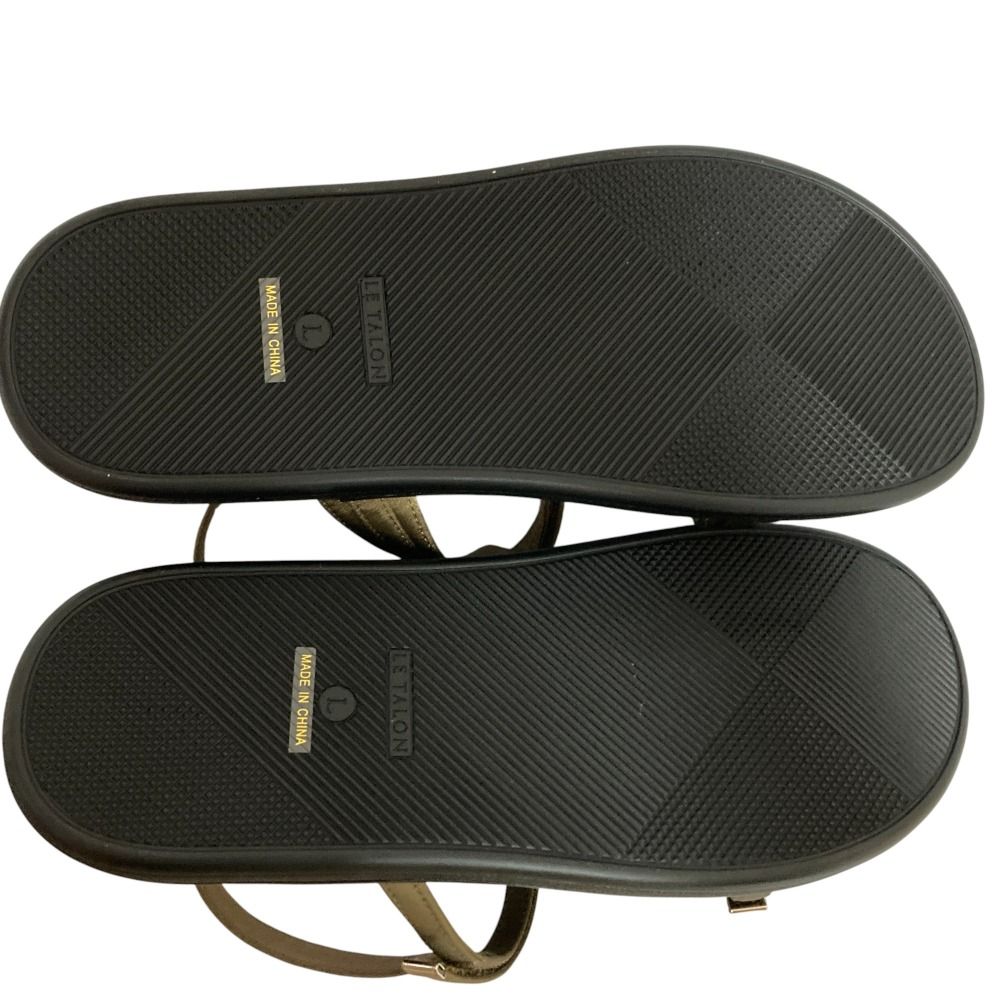 未使用 25SS Le Talon ルタロン ジェムピースサンダル Lサイズ 24.5cm