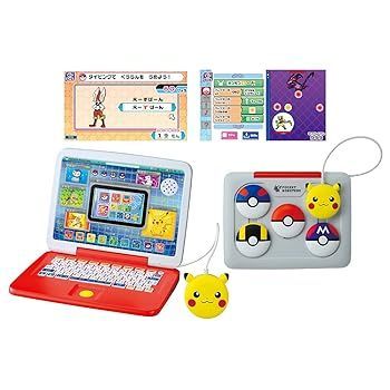 【中古】タカラトミー 『 ポケットモンスター ポケモン ピカッとアカデミー マウスでゲットパソコン 』 ポケモン パソコン 知育 4歳以上 玩具安全基準合