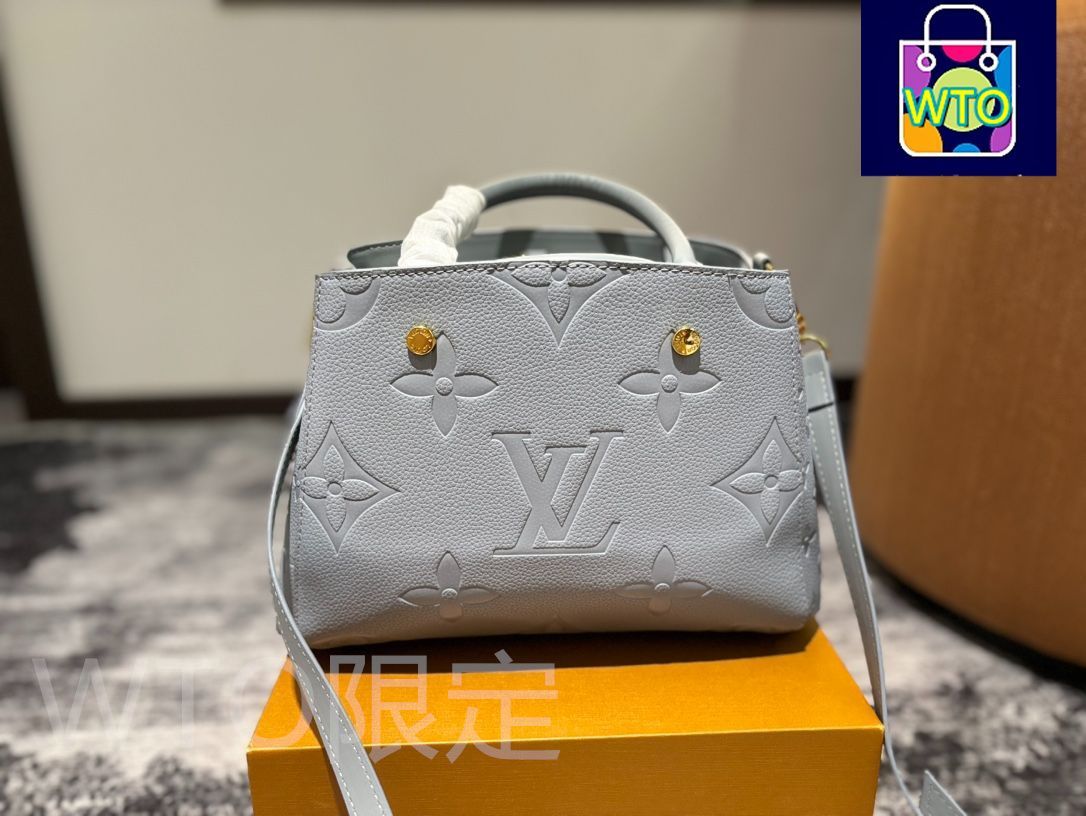 【旅行にも最適♪】LOUIS VUITTON★ハンドバッグ LVモンタンバッグ、ハンドバッグ、カメラバッグ、ハンドバッグ
