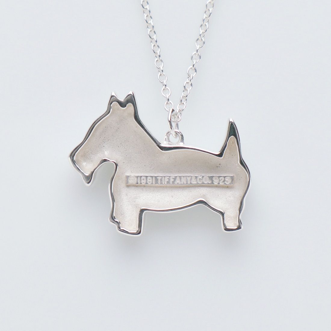 Tiffany & Co. チャーム ドッグ テリア 925シルバー ティファニー テリア 犬 ドッグ チャーム キーホルダー シルバー 925