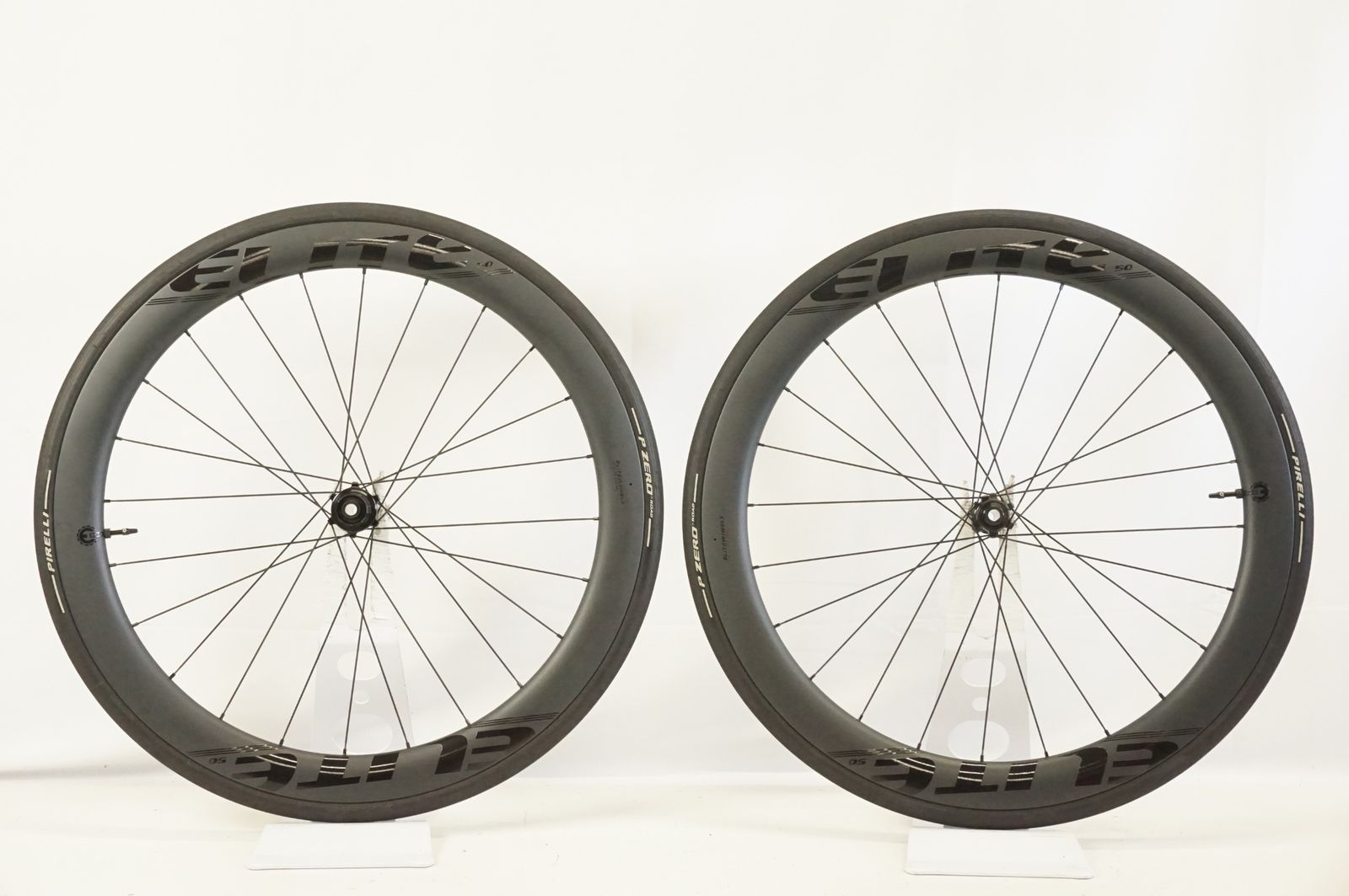 ELITEWHEELS edge50 リムブレーキ　シマノ11S ELITEWHEELS 「エリートホイール」 EDGE 50 DISC シマノ 11速