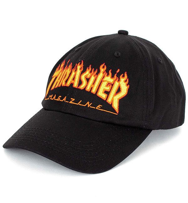 Thrasher (スラッシャー) US キャップ 帽子 Flame Old Timer Hat