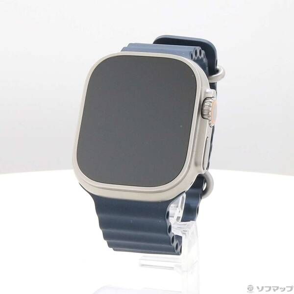 〔 品〕 Apple Watch Ultra 2 GPS Cellular 49mm チタニウムケース ブルーオーシャンバンド 305 USTAUSTRALIA_COM_AU