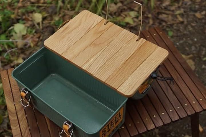  gemelli STANLEY スタンレー ランチボックス9.4 L 天板 木材 レッドオーク 食器セット アウトドア食器