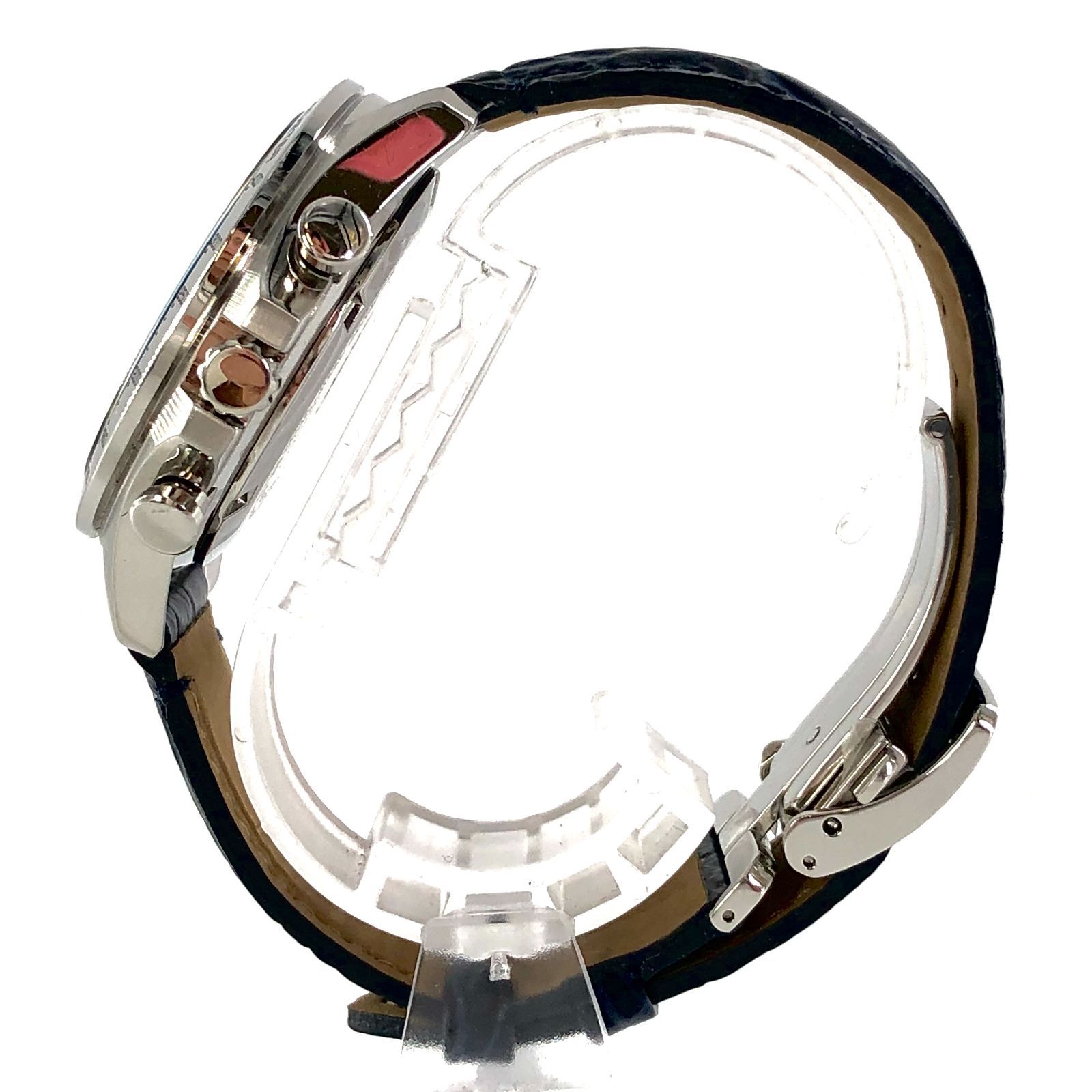 SEIKO セイコー 8T63-00D0 クロノグラフ デイト SS/QZ ブルー