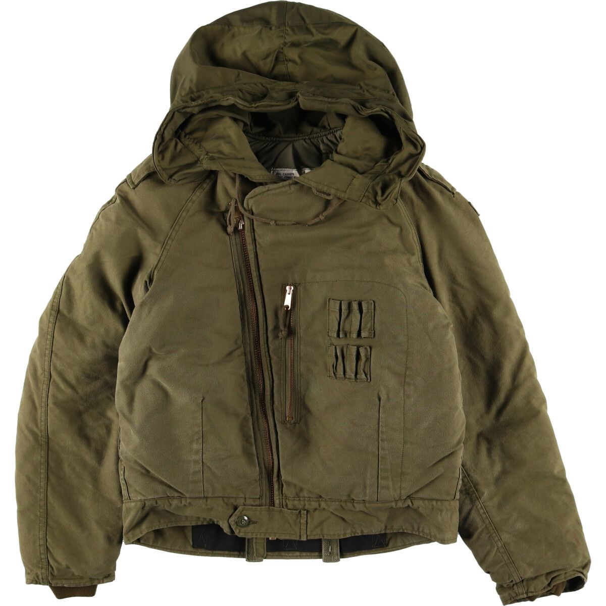 古着 90年代 カナダ軍実品 JACKET COMBAT VEHICLE CREWMAN ミリタリー タンカースジャケット 7546 メンズL ヴィンテージ/evb003165