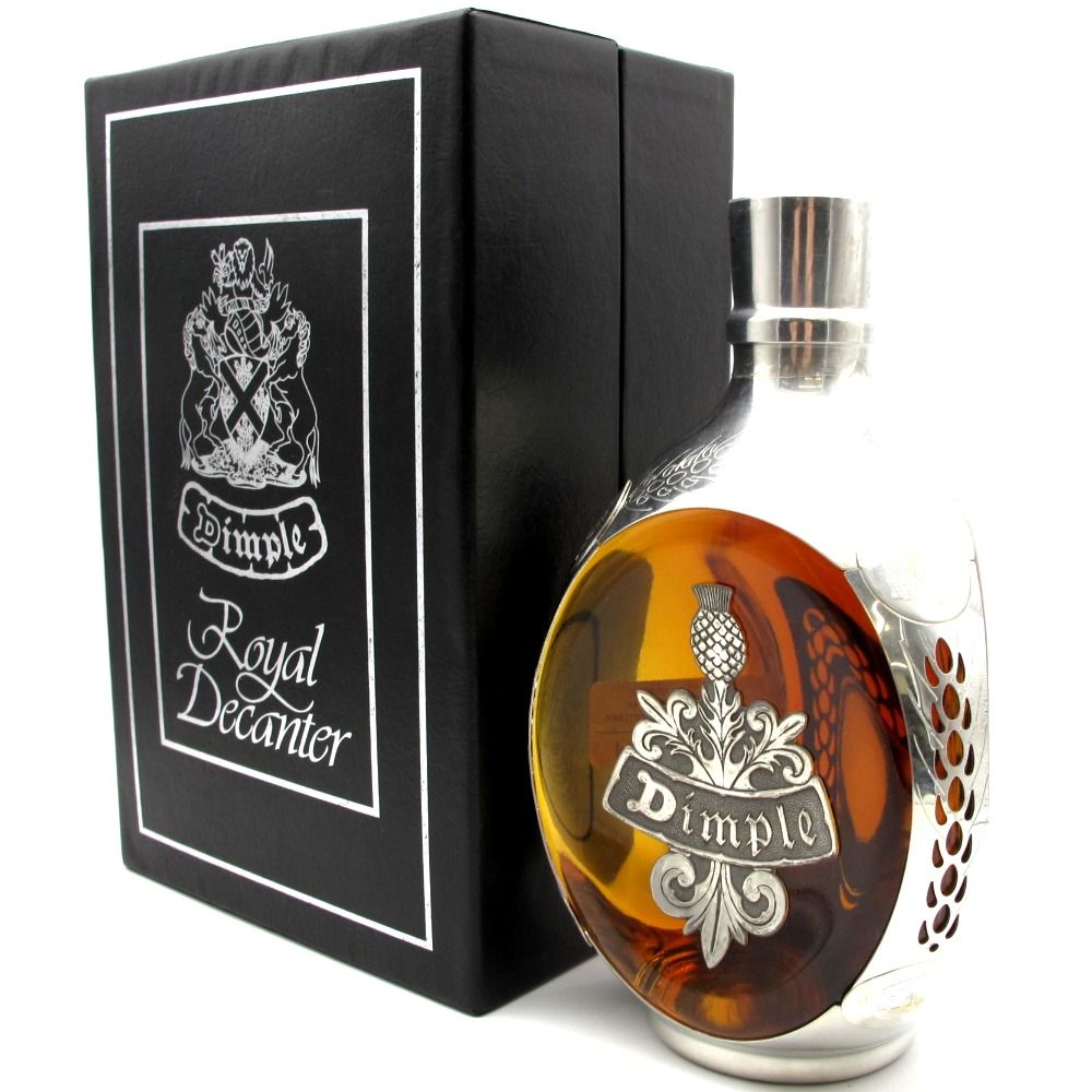 ウイスキー ディンプル Dimple ロイヤルデキャンタ シルバー ウイスキー ディンプル Dimple ロイヤルデキャンタ シルバー